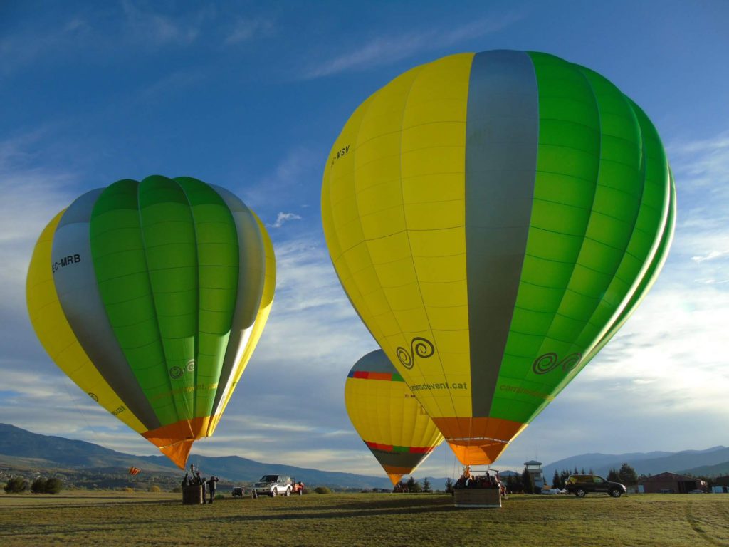 Ballooning flights in Barcelona x