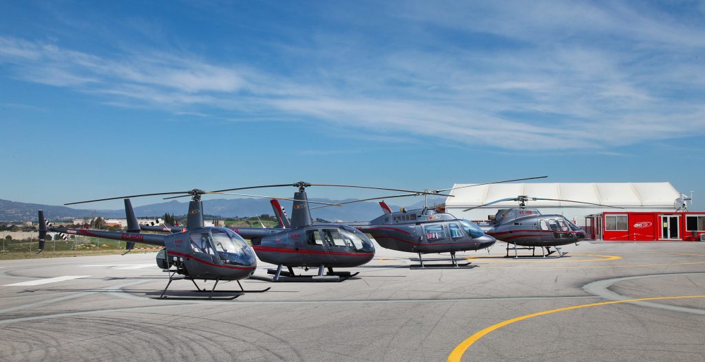 Helicopter transfer to Circuit de Barcelona-Catalunya in Montmeló