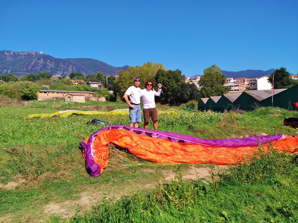 Paragliding guide Barcelona