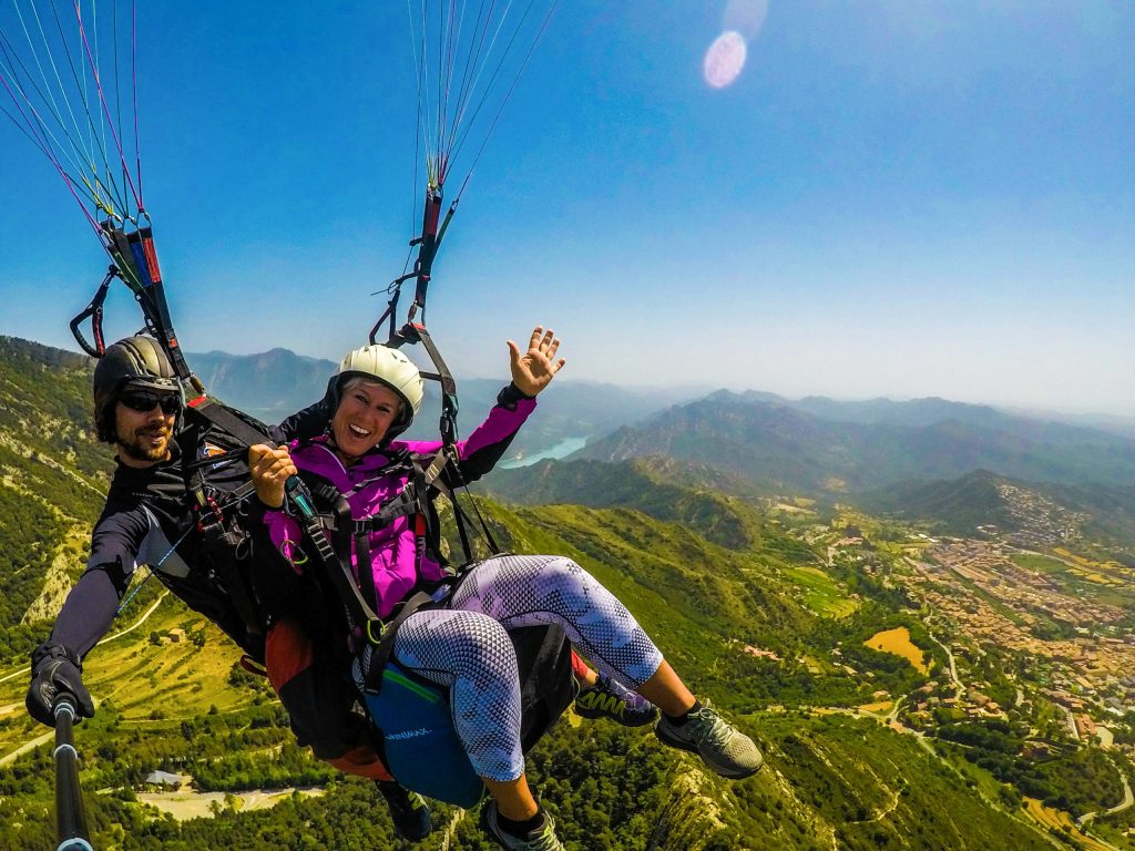 paragliding tandems