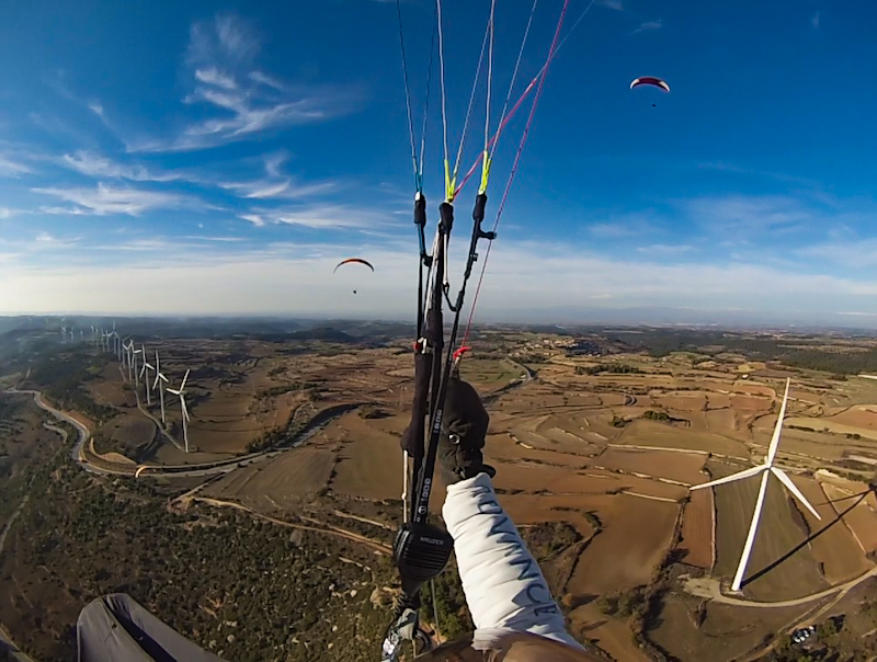 Barcelona paragliding flying sites