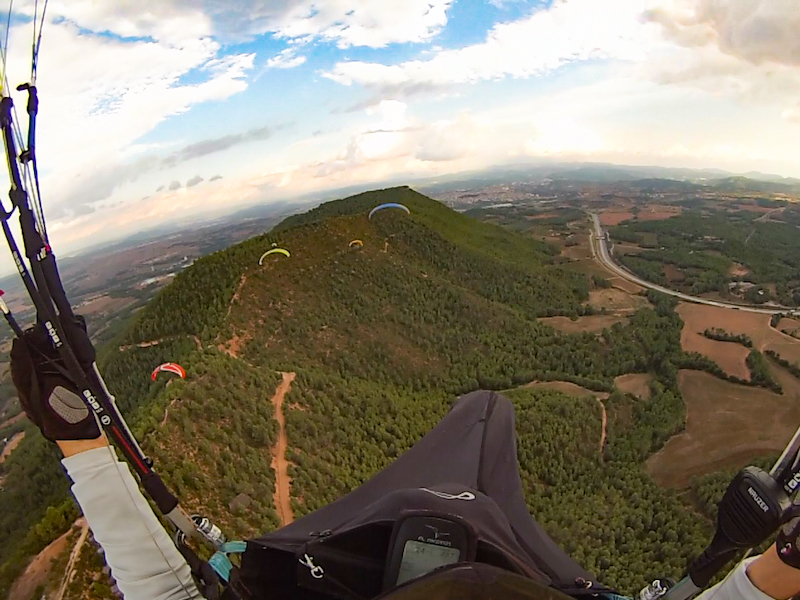 Barcelona paragliding flying sites