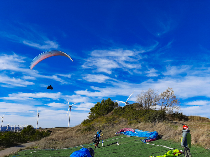 Barcelona paragliding flying sites