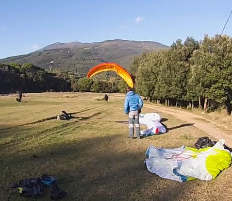 Barcelona paragliding flying sites