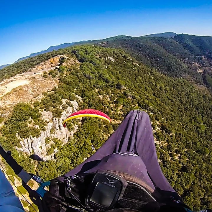 Barcelona paragliding flying sites