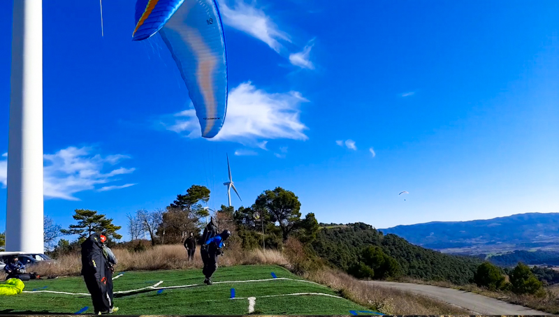 Barcelona paragliding flying sites