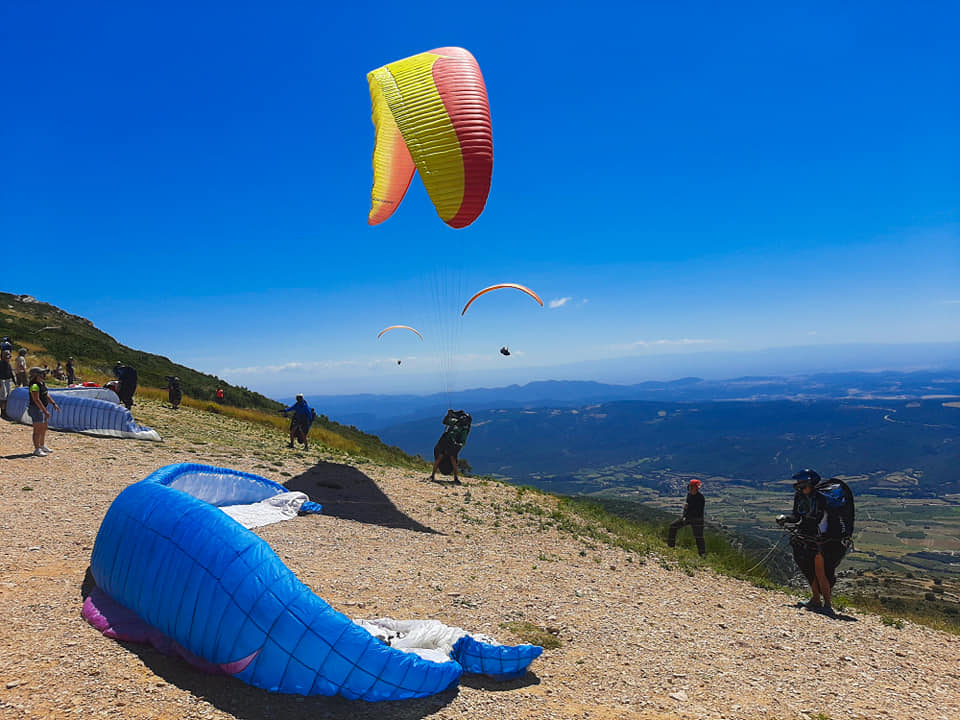 Barcelona paragliding flying sites