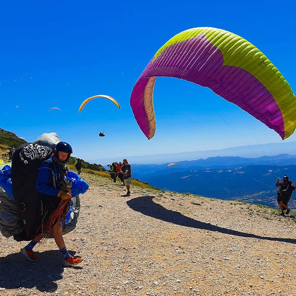 Barcelona paragliding flying sites