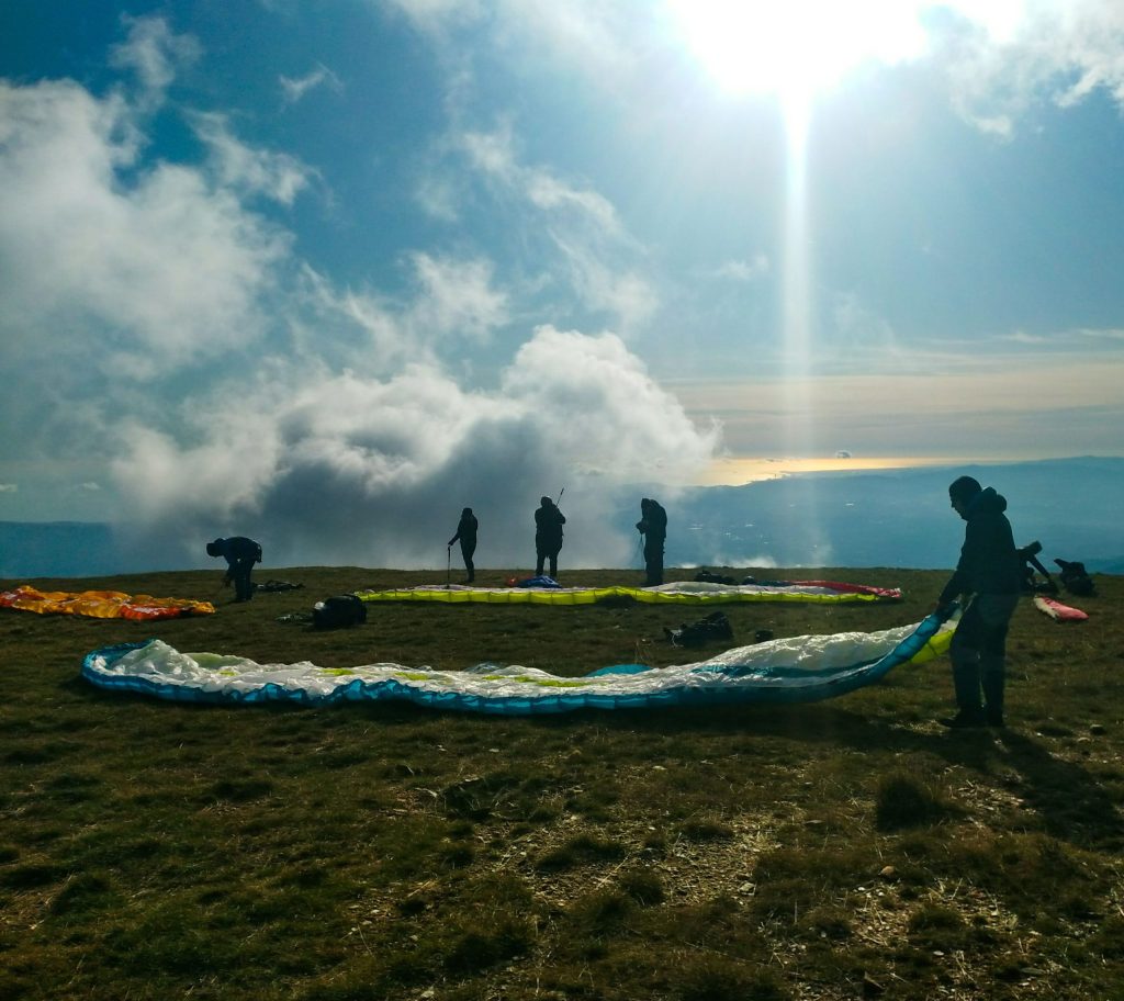 Barcelona paragliding flying sites