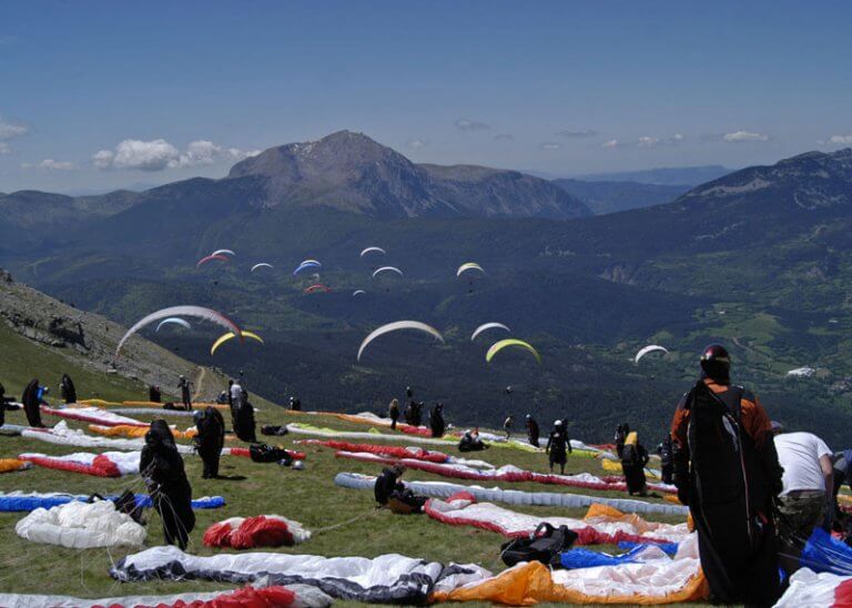 Barcelona paragliding flying sites