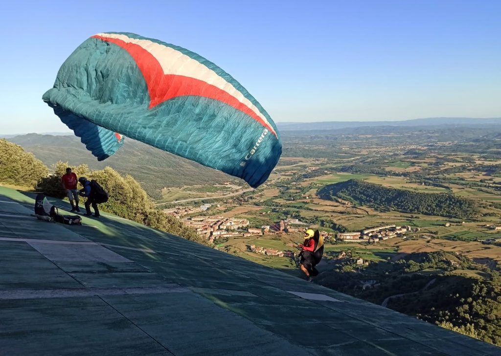 Barcelona paragliding flying sites