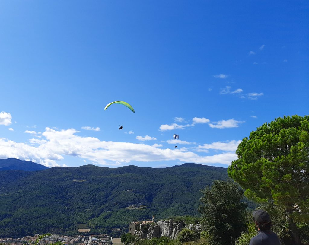 Barcelona paragliding flying sites