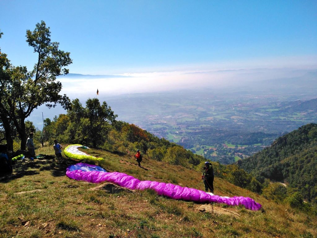 Barcelona paragliding flying sites