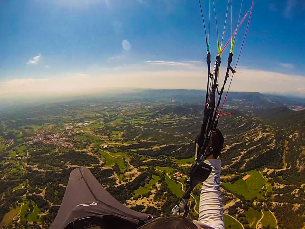 Barcelona paragliding flying sites