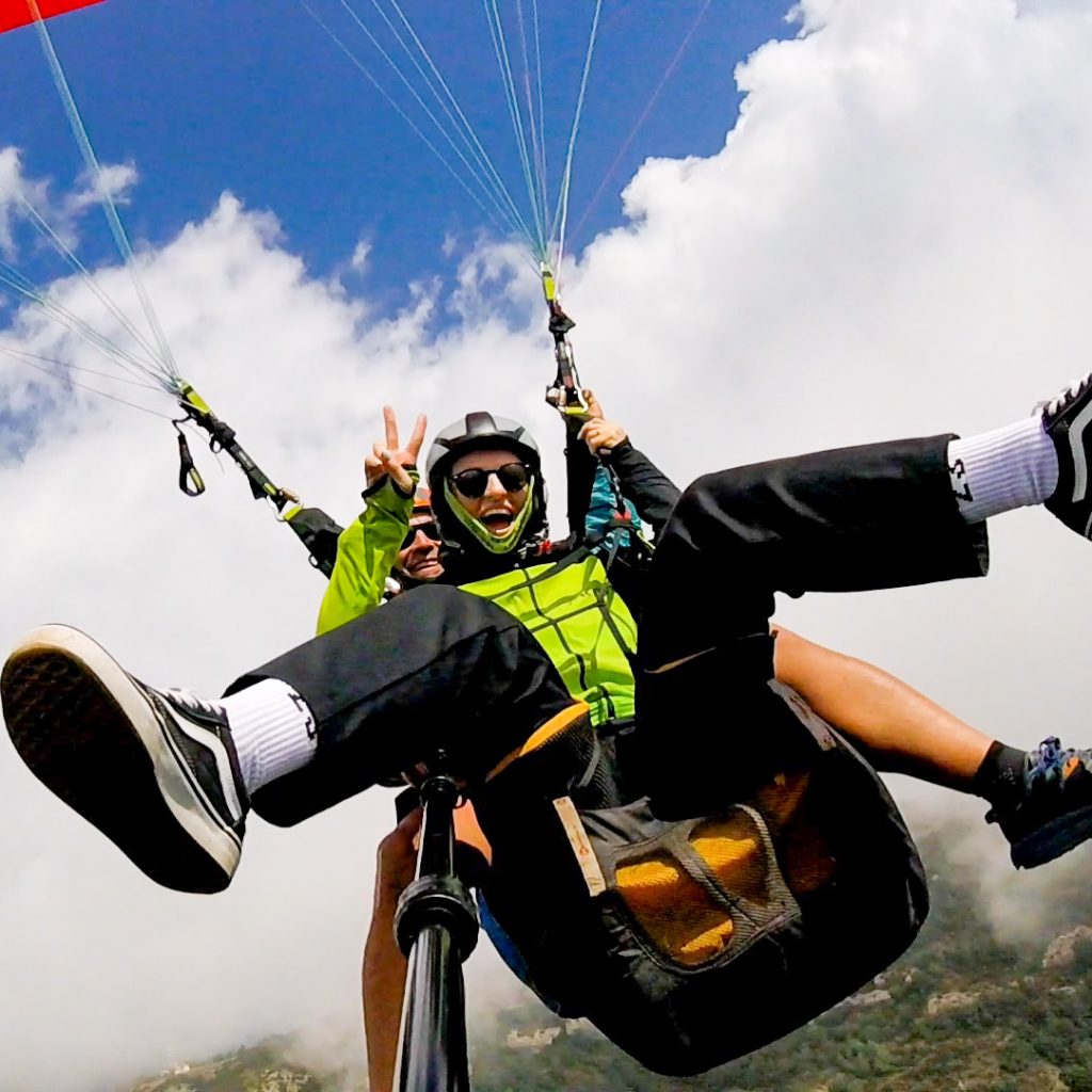 Fly Paragliding Tandem near Barcelona FLY WITH XIRLI 10