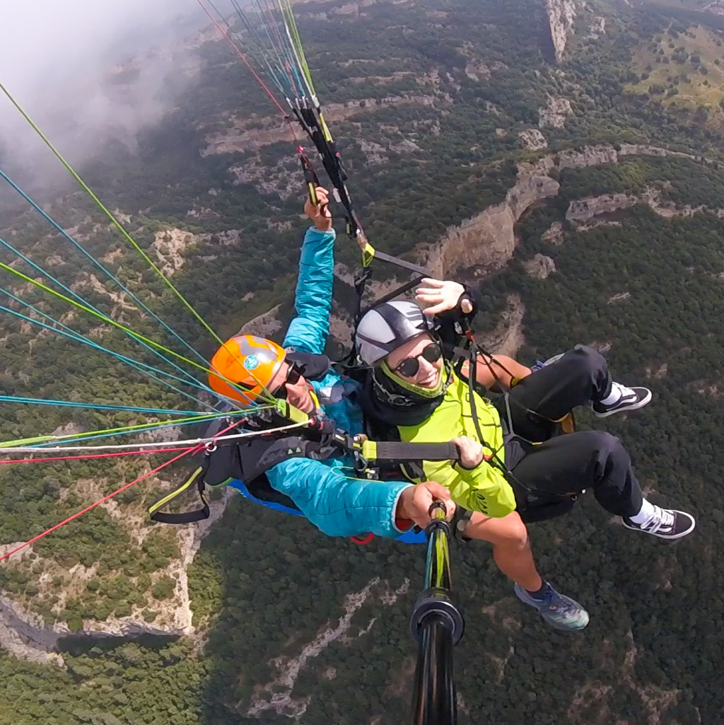 Fly Paragliding Tandem near Barcelona FLY WITH XIRLI 8