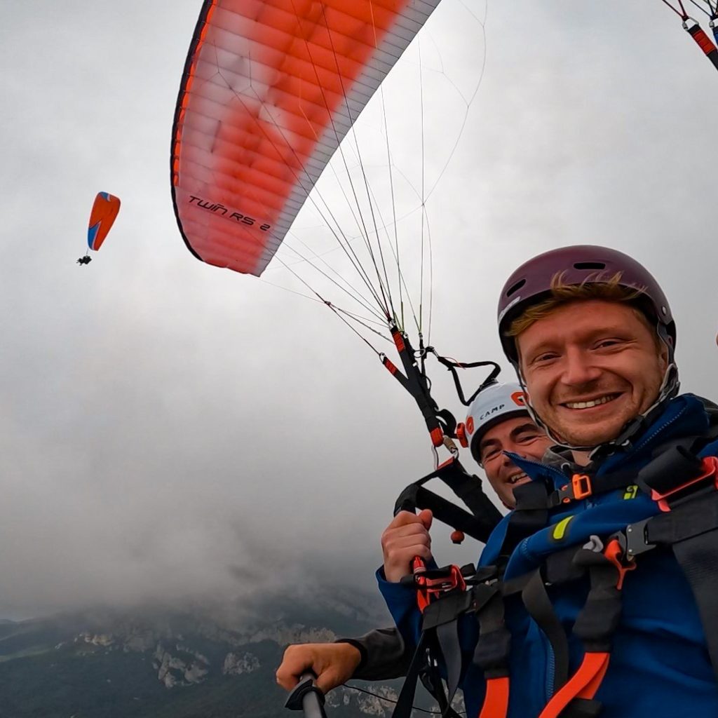 Fly Paragliding Tandem near Barcelona FLY WITH XIRLI 9