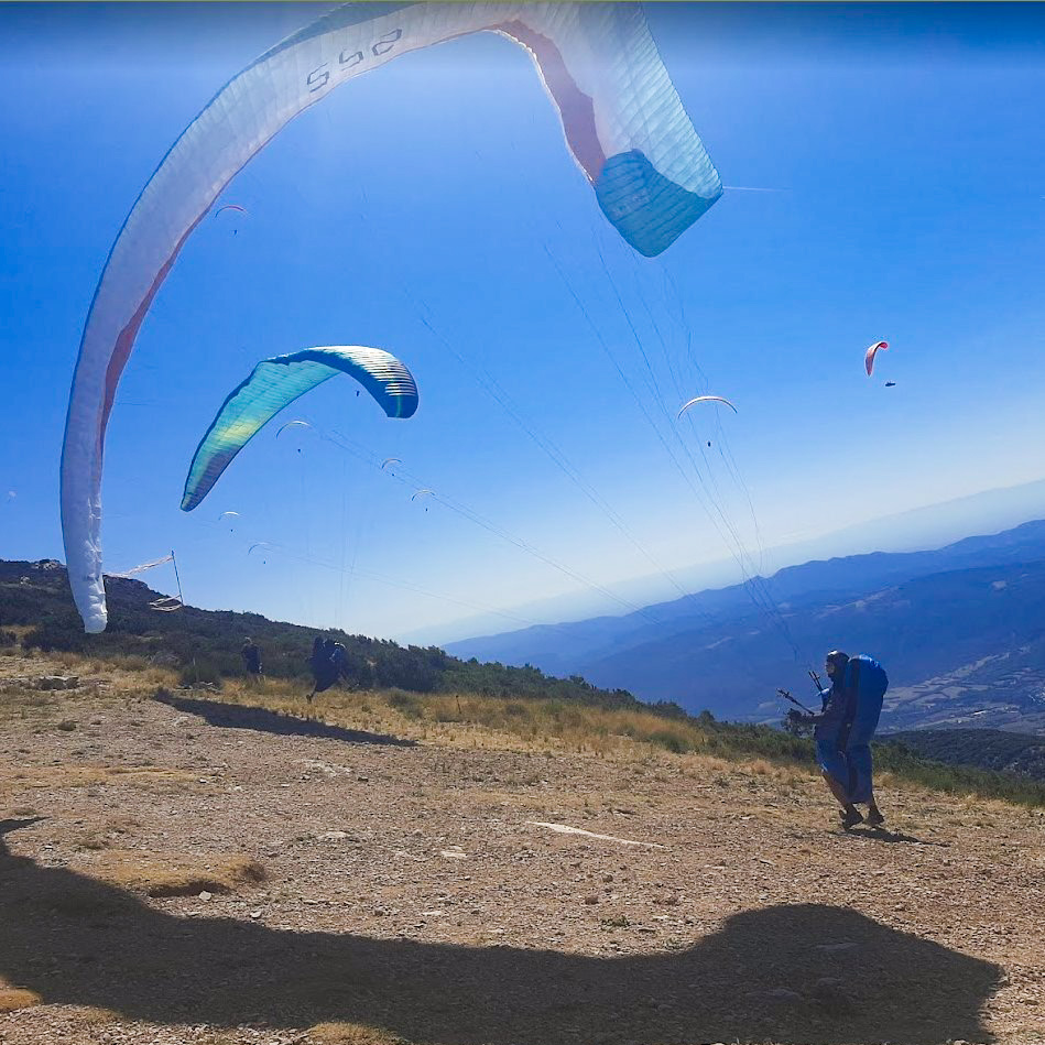 TASK IS OPEN 11 Fly with Xirli is a member of the organization of the 34th British and Dutch Paragliding Championships