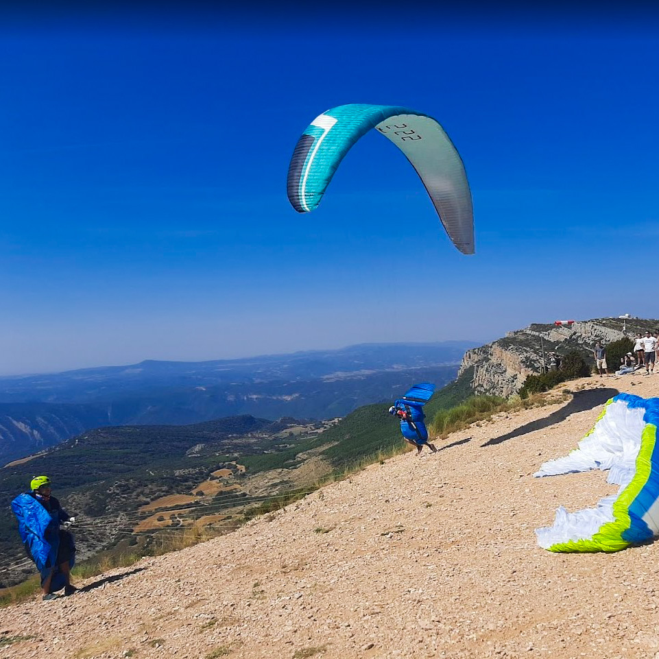 TASK IS OPEN 9 Fly with Xirli is a member of the organization of the 34th British and Dutch Paragliding Championships