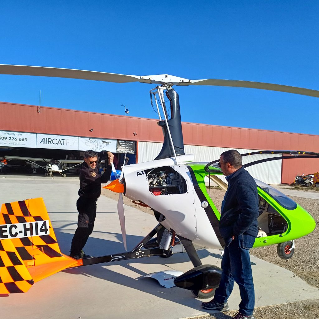 gyrocopter flight