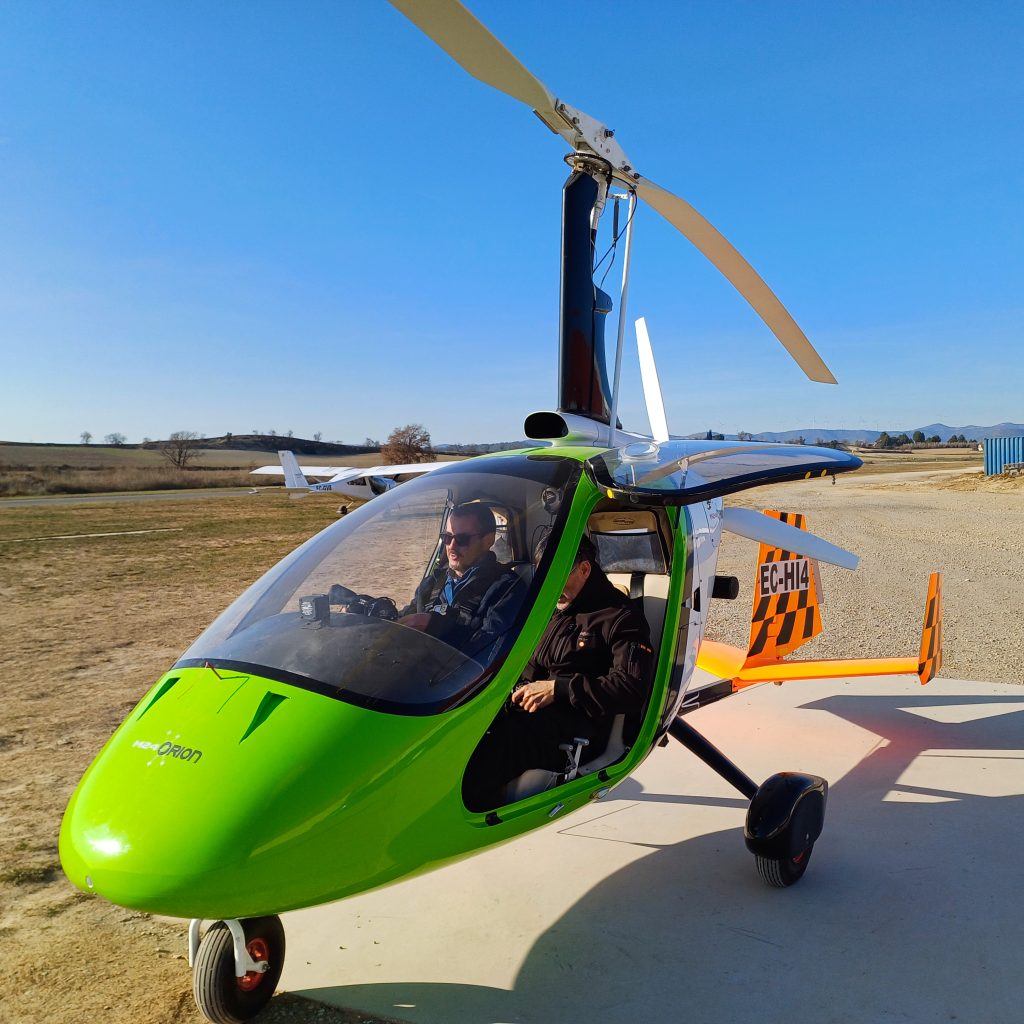 gyrocopter flight