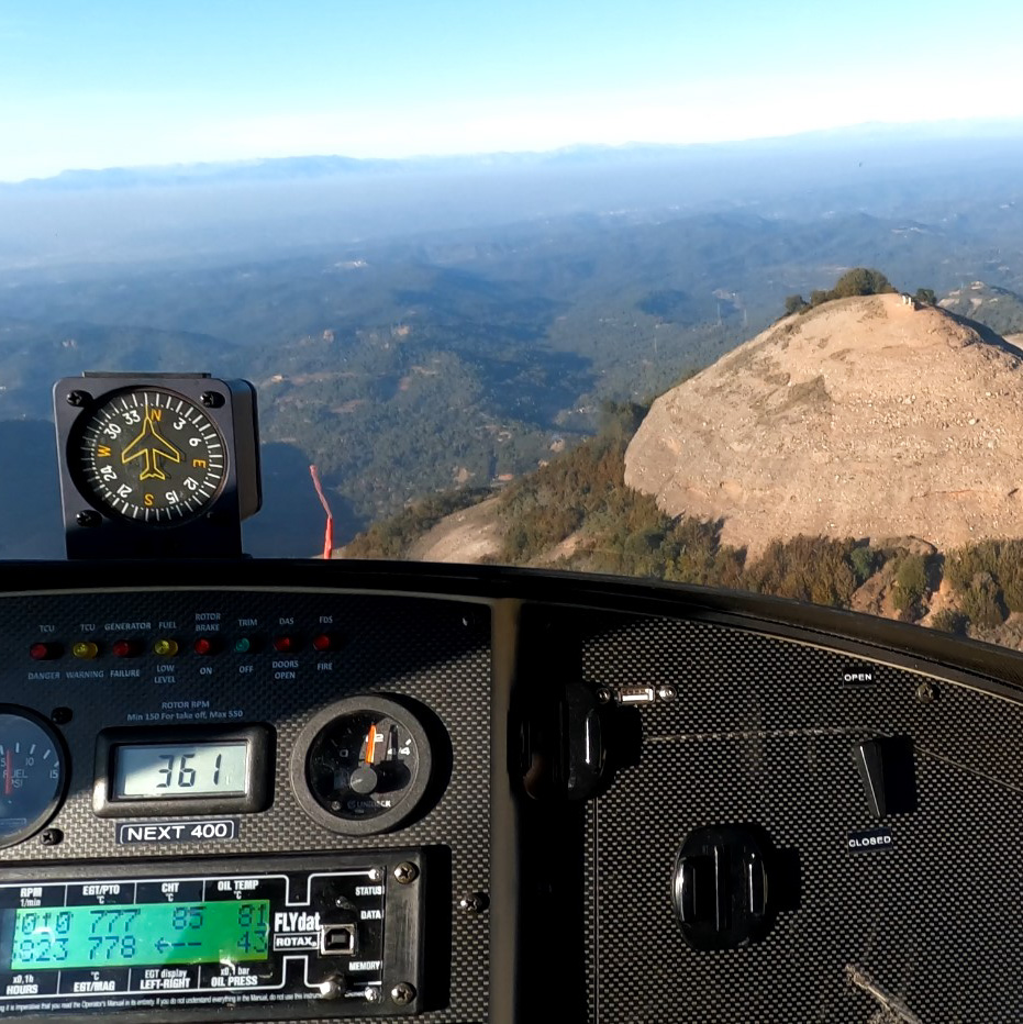 gyrocopter flight