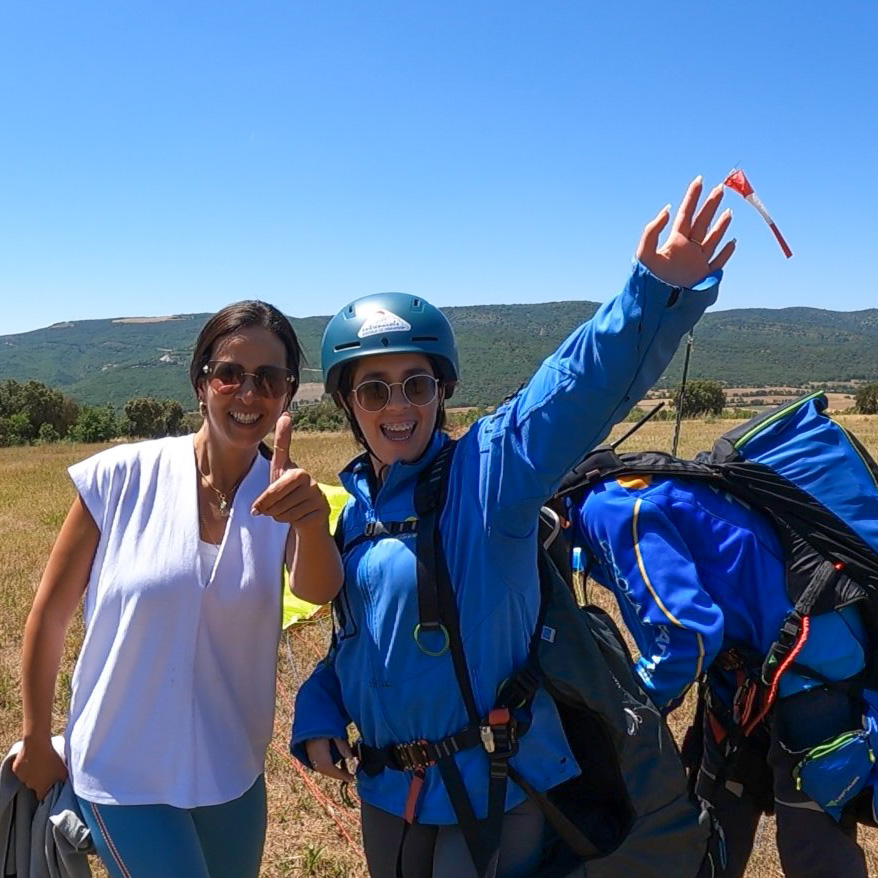 Magical Paragliding Tandem fly with xirli 10