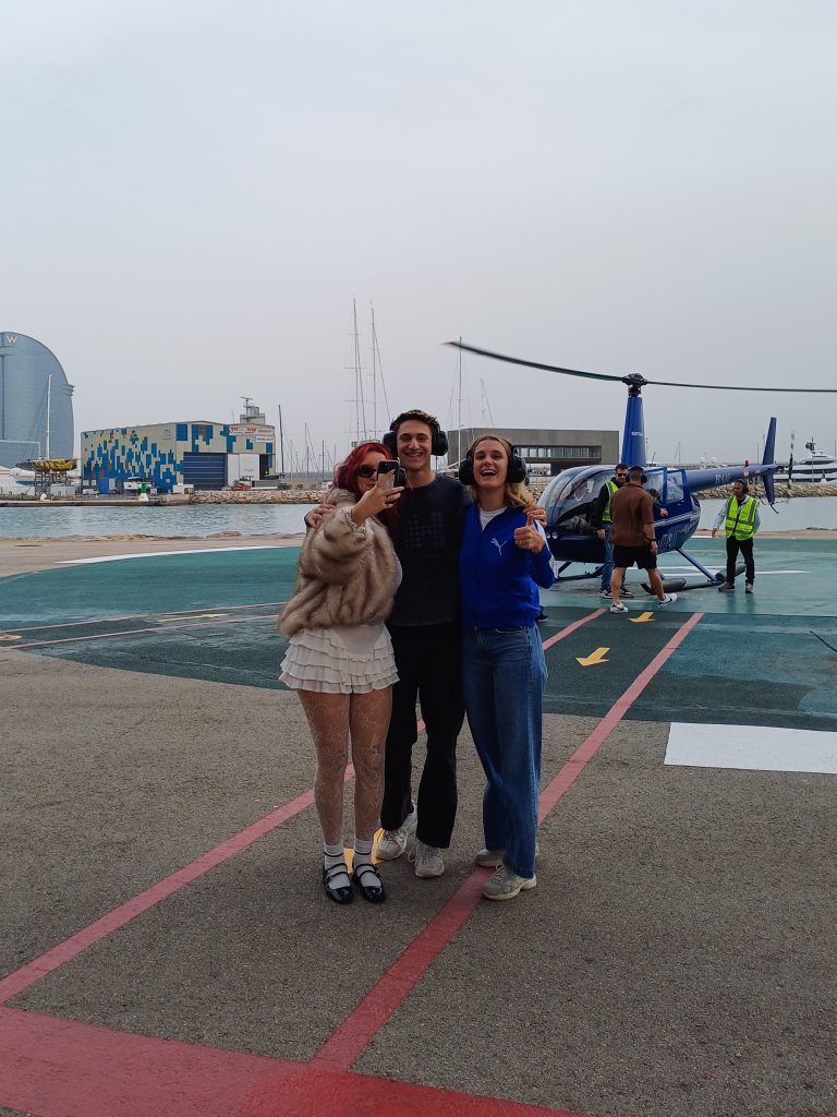 Celebrate Special Moments Private Helicopter Flight in Barcelona