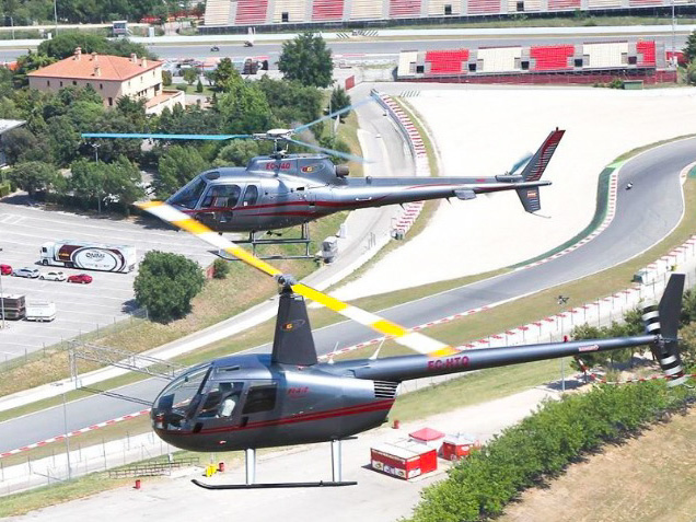 Helicopter Transfers to Barcelona MOTO GP 2026 with optional Panorama Village VIP access at Circuit de Barcelona-Catalunya.