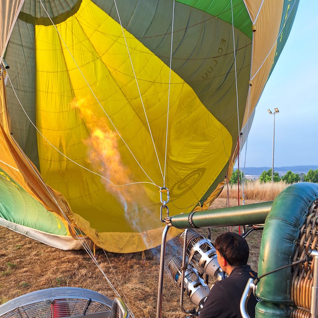 Hot air balloon Private flight