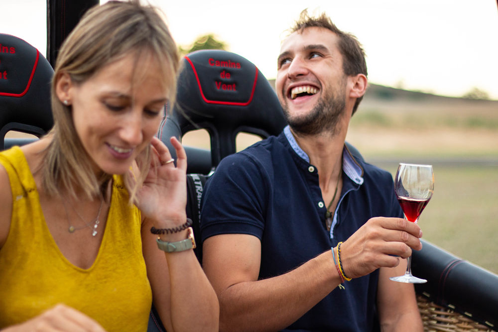 Hot air balloon Gastronomic Private flight