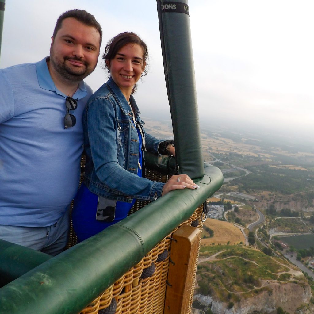Hot air balloon Private flight