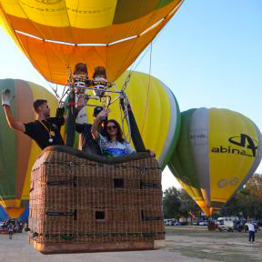 Hot air balloon Private flight