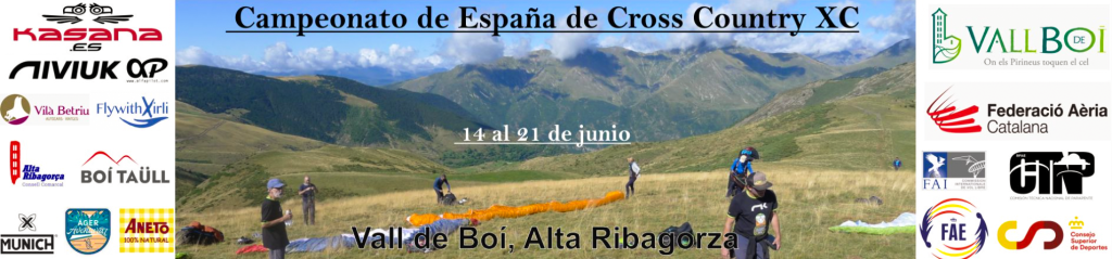 Spanish Paragliding Cross Country Championship 2025 sponsors