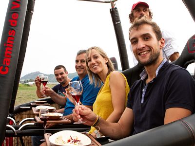Hot air balloon Gastronomic Private flight