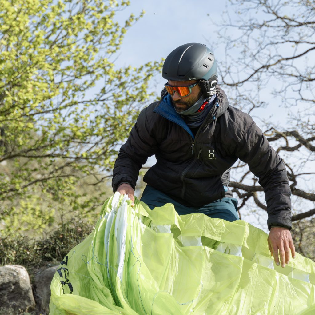 Hike and fly competition in Bellmunt Catalonia Spain during Catalan League 2026