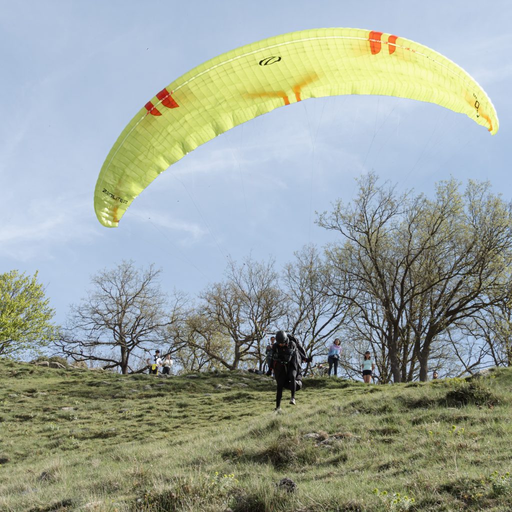 Hike and fly competition in Bellmunt Catalonia Spain during Catalan League 2026