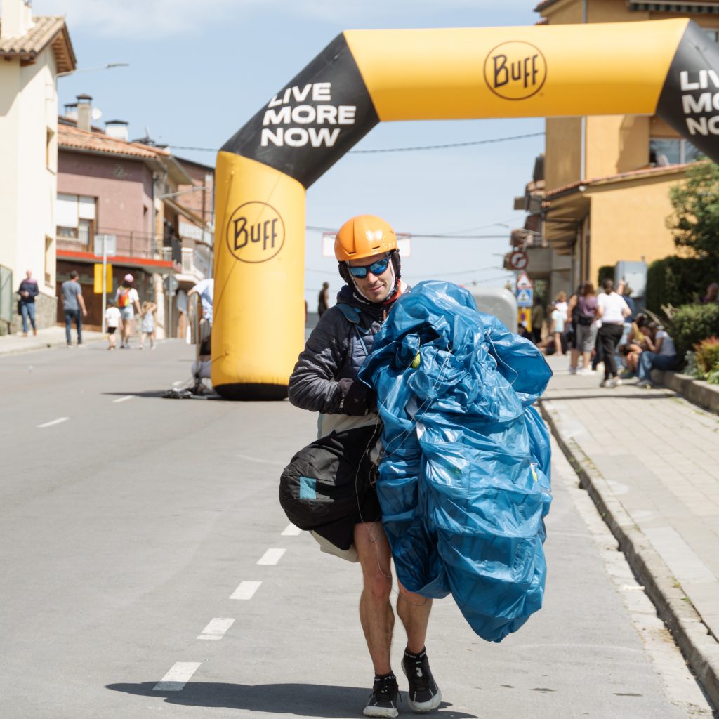 Hike and fly competition in Bellmunt Catalonia Spain during Catalan League 2026