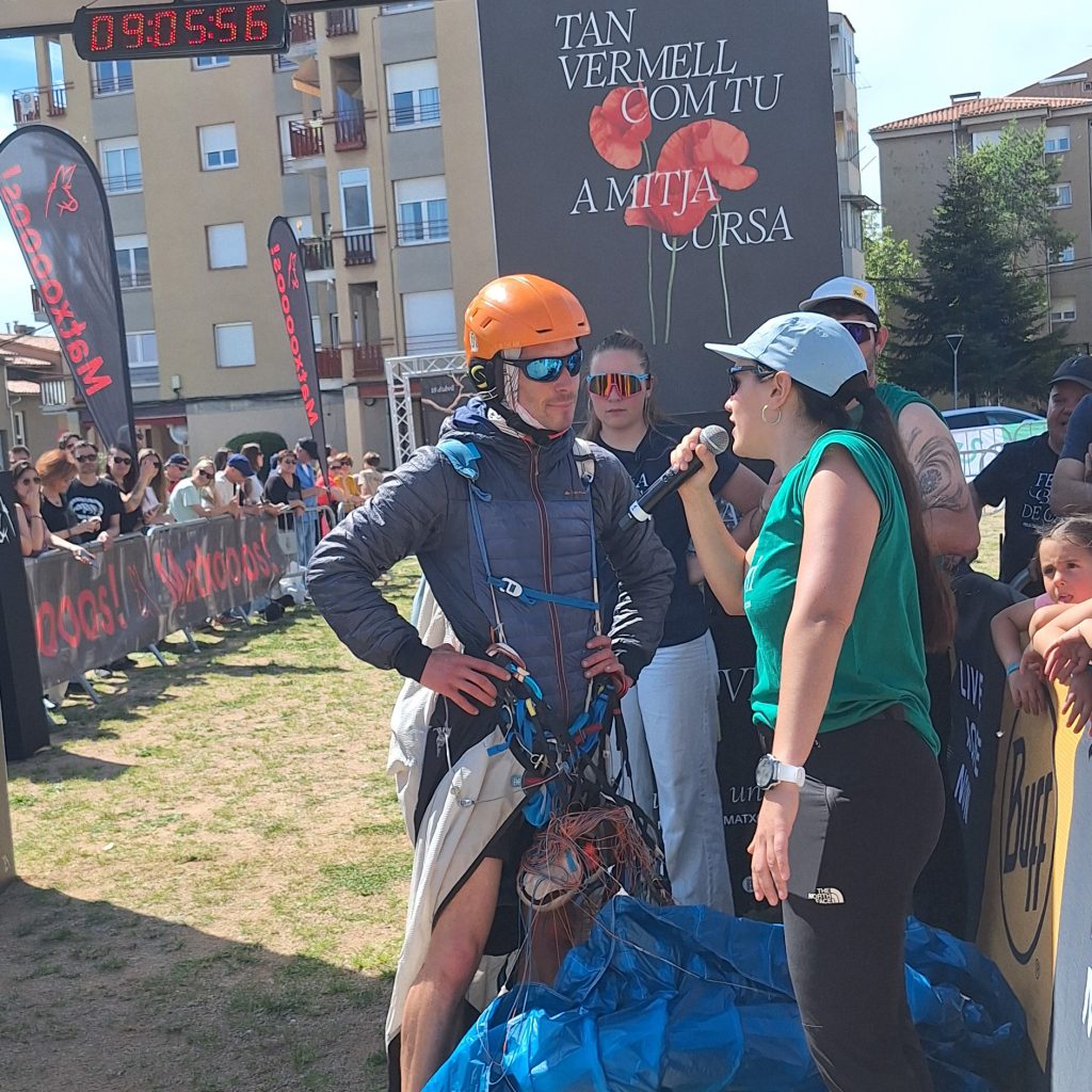 Hike and fly competition in Bellmunt Catalonia Spain during Catalan League 2026