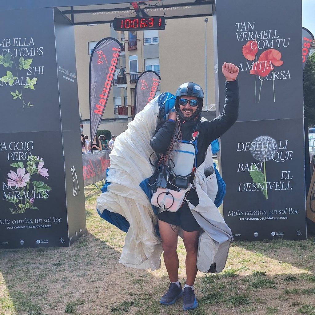 Hike and fly competition in Bellmunt Catalonia Spain during Catalan League 2026